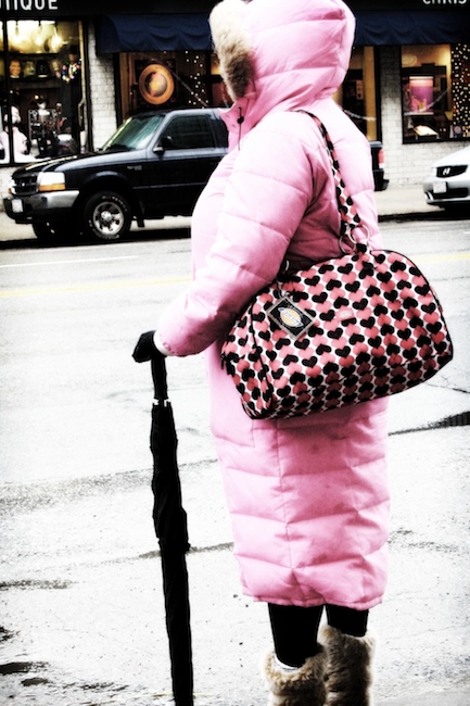 Lady in the Pink Coat